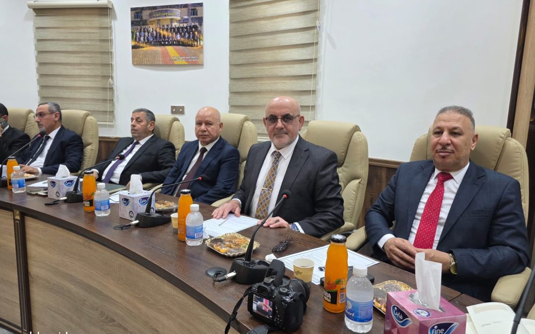 عميد كلية التربية للعلوم الصرفة يشارك في الاجتماع الدوري الثاني لعمداء كليات التربية للعلوم الصرفة في الجامعات العراقية.