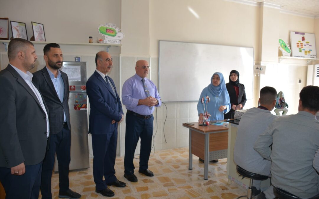 زيارة علمية لثانوية الأجيال الأهلية إلى كلية التربية للعلوم الصرفة