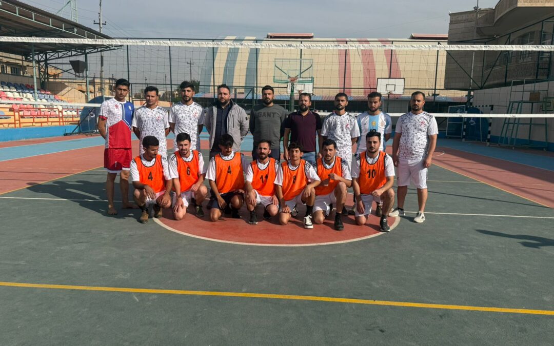 فريق كلية التربية للعلوم الصرفة يتألق في بطولة الكرة الطائرة بين الكليات