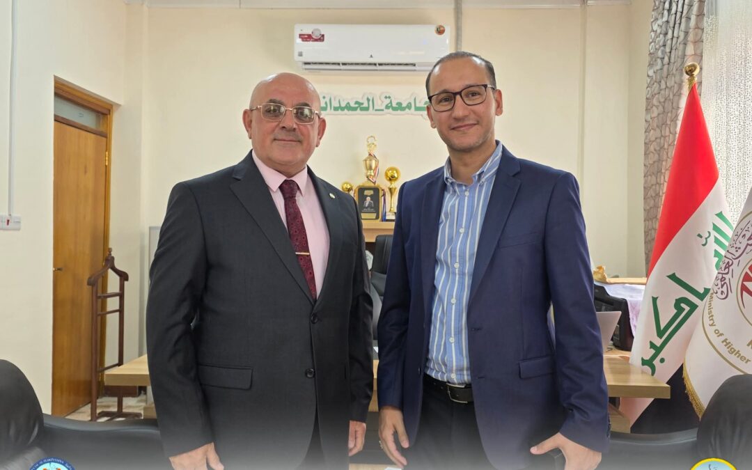 عميد كلية التربية للعلوم الصرفة يُكرّم المعاون العلمي بمناسبة ترقيته